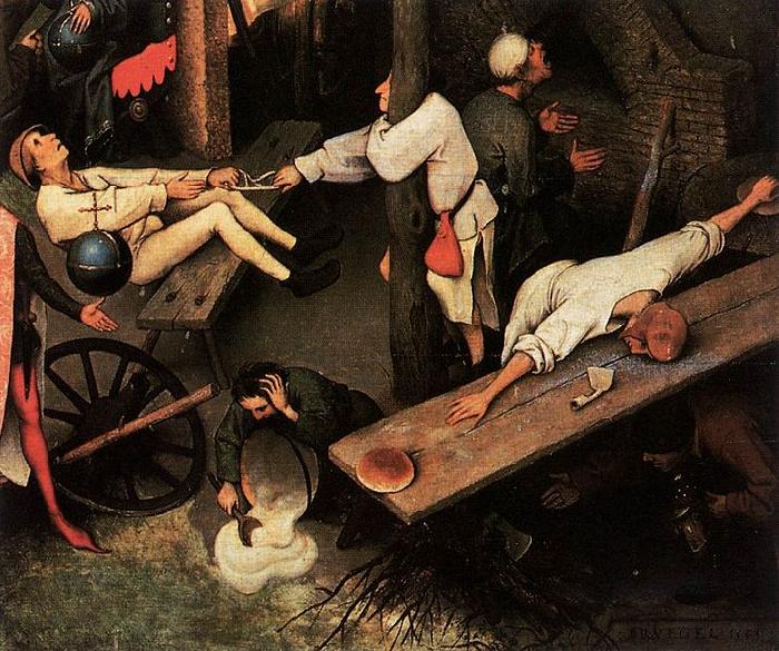Pieter Bruegel the Elder Netherlandish Proverbs